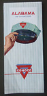 1959 Alabama Road Map Conoco  Oil  Gas Cotton State