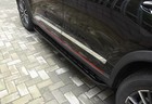 2pcs Aluminum Black Running Boards Side Steps Nerf Bars Buick Enclave 2009-2017