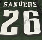 Miles Sanders Signed Philadelphia Green Football Jersey Jsa Coa Nfl