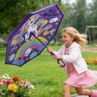 Inverted Umbrella Windproof Double Layer Folding Compact Travel 40 49 56 Inch
