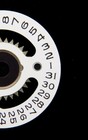 Genuine Rolex 2135-6900 Serif Open 6 White Date Wheel Disc Ladies Watch Caliber