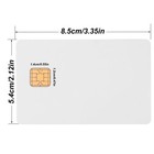 J2a040 Chip Java Jcop Cards Unfused J2a040 Java Smart Card With 2 Track 8 4mm   