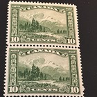   155  Pair Canada Stamps Mint Og N H Nice