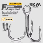 Fishing Treble Hooks 3x Strong 25 100pcs Saltwater Fishing Hook Crankbait Spinne
