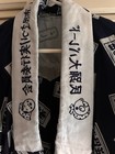Vintage Japanese Yukata Indigo Dyed Cotton Lightweight Summer Kimono Robe