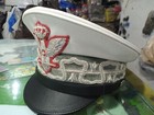 Ww2 Italian Fascist Generals Peaked Cap  Summer Type With White Top And Green gr