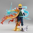 26cm Naruto Figures Namikaze Minato Anime Figures Gk Pvc Statue Action Figurine