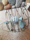 Vtg 1950s 12  Westinghouse Electric Ball Fan Model Y-50332 Robin Egg Baby Blue