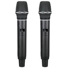 Emb Dual Handheld Wireless Microphone Cordless Receiver For Church  karaoke 2mic