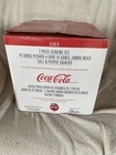 Vintage Coca Cola 7 Piece Stoneware Serving Set Checkers Diner  jug   Mugs  S p 