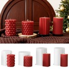 4-pack Cylindrical Candle Molds Reusable Diy Hand Soap Making Mold