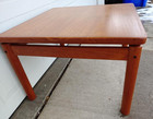 Very Cool Danish Mid Century Modern Teak  trioh  Floating Top Coffee Table   