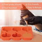 Silicone Mold Pumpkin Muffin For Baking Craft Etc Skull Pumpkin Leaves Bomb Mold
