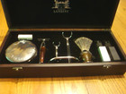 Maison Lambert Men s Shaving Kit In Wooden Box New Unused In Box