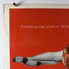 All Neat In Black Stockings Movie Poster  vg  Half Sheet 1969 Sexploitation 422