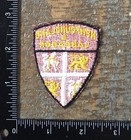 Vintage Newfoundland   Labrador Canada Coat Of Arms Crest Travel Souvenir Patch