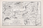 1890 New York - Six Nations Indians  Map Original Cattaraugus Reservations