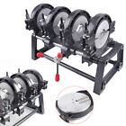 Hdpe Pp Pe Butt Fusion Welding Machine Manual Piping Pipe Fusion Welder 4 Clamps