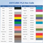 10kg Random Anycubic Fdm 3d Printer Pla Filament Mutil-colored 1 75mm Material
