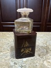Vintage Vantines Sandalwood Empty Perfume Bottle With Oriental Box 1920s Japan