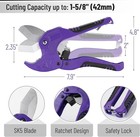 Pvc Pipe Cutter Ratchet 1-5 8  Pex Ppr Hoses Plumbing Tool Hpfl001b431vc