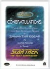 The Women Of Star Trek 50th Anniversary Samantha Eggar As Marie Picard Autograph