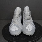 New Balance Burn X2 Lacrosse Cleats Womens Sz 6 Gray White Athletic Trainers