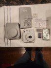 Fujifilm Instax Mini 9 Instant Film Camera Smokey White Selfie Mirror New Box