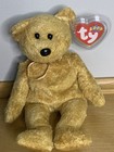 Rare Retired Ty Beanie Baby Cashew The Bear 2000 W  Errors Tush Tag