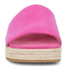 Vionic Yasmina Platform Slide Sandal  Rose Violet Suede
