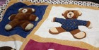 3d Stuffed Teddy Bear Baby Blanket Quilt 48 X 54 Inches