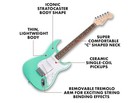 Fender Squier Debut Strat     Sea Foam Green  great For Beginners 