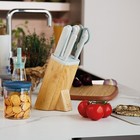 Berghoff Spirit Stainless Steel 7pc Knife Block Set