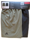 Adidas Boy s Pull-on 2-pack Shorts  Olive black  L 14-16