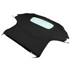 For Mazda Mx-5 Miata 2006-2014 Black Convertible Soft Top W heated Glass Window