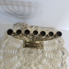 Vtg Brass 7 Branch Menorah 