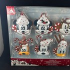 2021 Disney Parks Hot Cocoa Figure Christmas 8 Ornament Set Mickey Goofy Pluto  