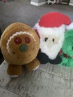 Vintage Puffkins Lot Of 6 Holiday Christmas Swibco Plush With Tags