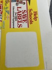 Vintage Campbells Soup Ephemera Rare Store Shelf Edge Display Advertise Card Lot