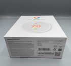 Google Nest Thermostat E T4001es Programmable Thermostat - White