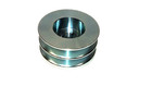 Universal Double Groove Alternator Pulley 2-3 4  Inch 3 8 Inch Belt 17 Mm Shaft