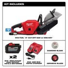 Milwaukee M18 Fuel 9in  Cutoff Saw With One-key  Kit  2 Batteries  Model 