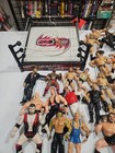 Huge Lot Of Vintage Wwf   Nwo Etc Real Wrestling Action Figures - U Get All