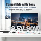 90w Power Supply Cord For Sony Bravia Tv W600b W650a Kdl-40r510c Kdl-40w600b