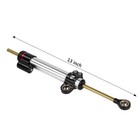 Front Aluminum Long 330mm Steering Stabilizer Damper Universal For Honda Suzuki 