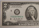 2013 Two Dollar Bill  f atlanta Federal Reserve Note  crisp  01027845