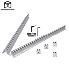 Sbr16 Linear Rail System With 1000mm Shafts   4 Blocks  Cnc Machine Compatible