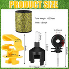 52 Pcs Electric Fence Kit Include 1640 Ft Poly Wire 25 Black Fence Ring Insulato