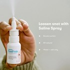 Frida Baby Nosefrida Snotsucker Saline Kit With Nasal Aspirator With Saline 3pcs