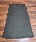 J Jill Womens Pull On Elastic Waist Maxi Skirt Stretch Knit Size S Olive Green
